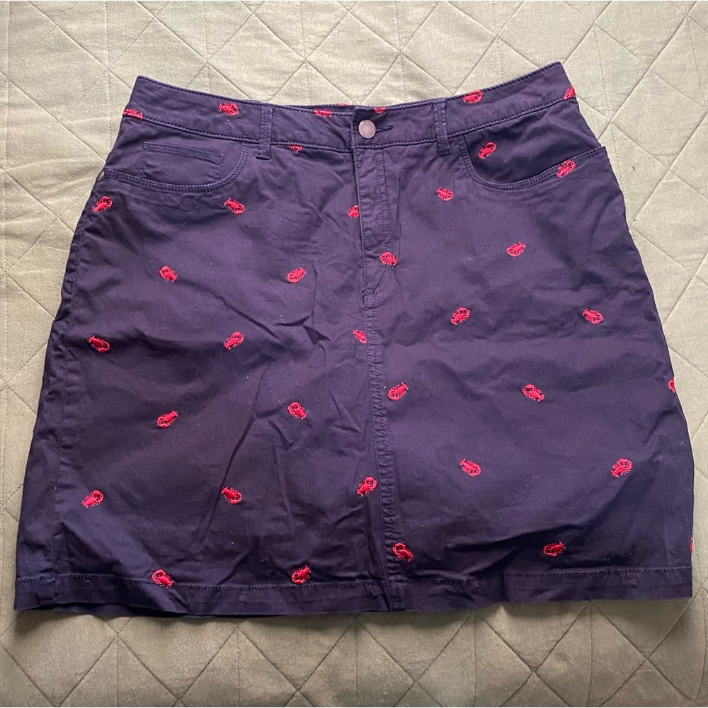 Croft and barrow lobster skort